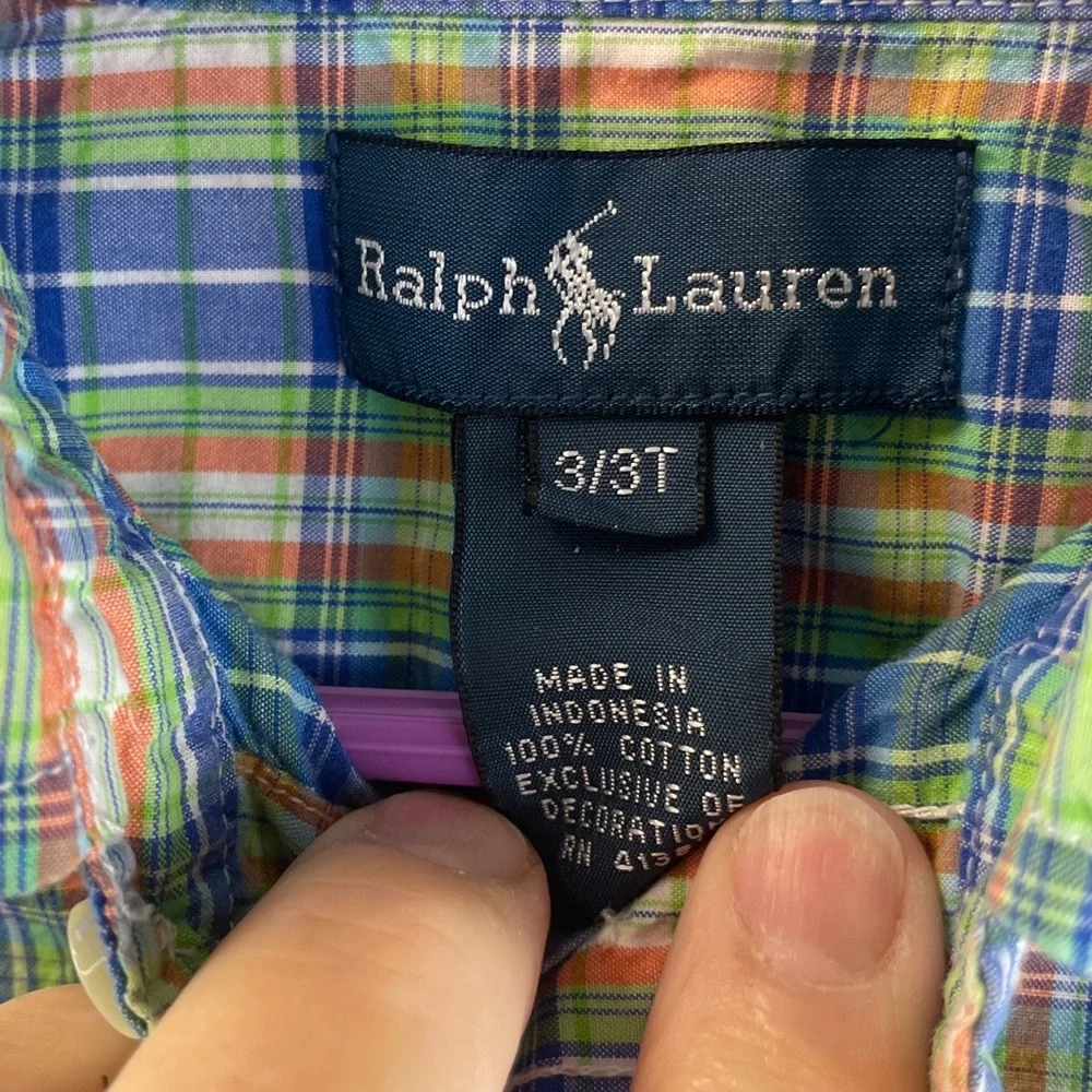 Ralph Lauren 3t ideal size