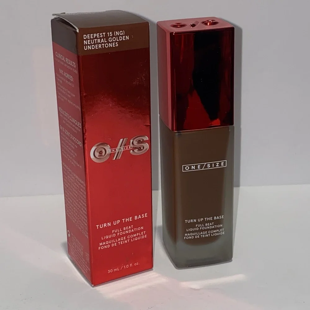One Size Beauty Deepest 15 NG‎ Turn Up The Base Full Beat Liquid Foundation