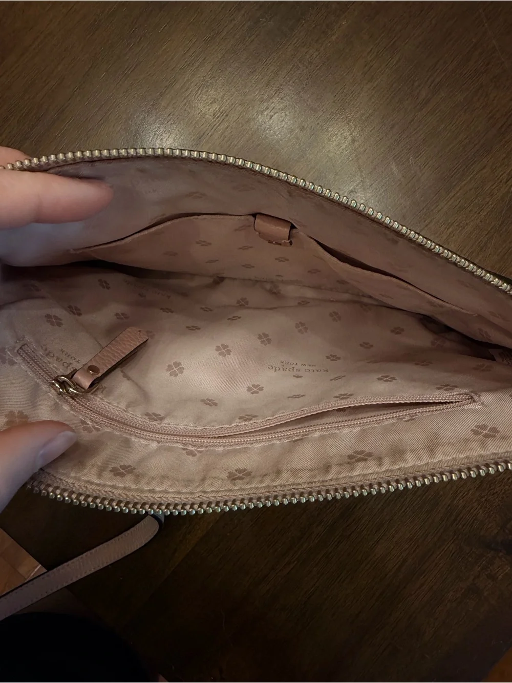 kate spade sleek pebbled