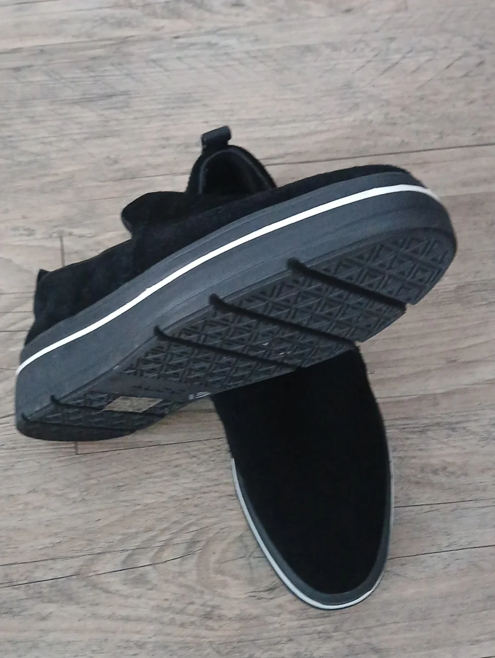 Aldo suede upper