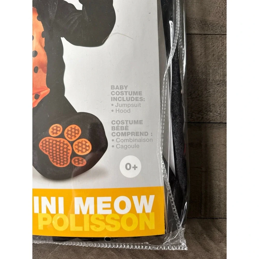 NWT 2B Incharacter Mini Meow Costume Size 12/18 months‎