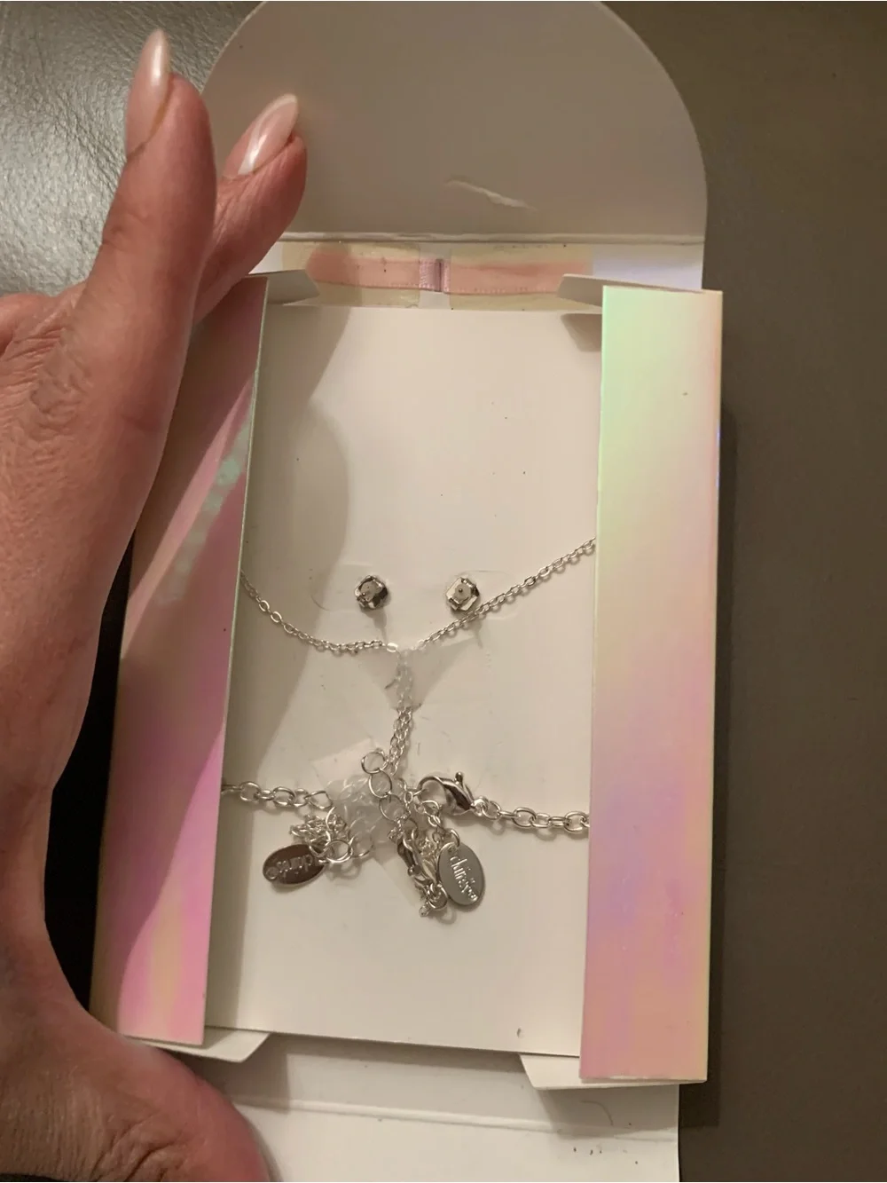 Claires matching locket