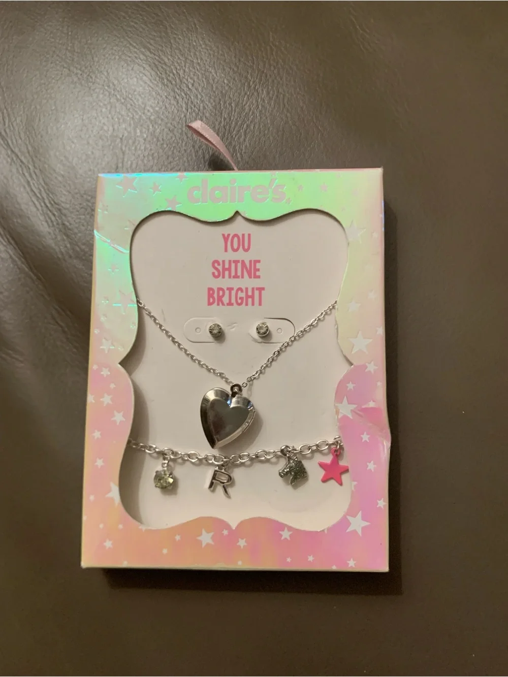 Claires matching locket