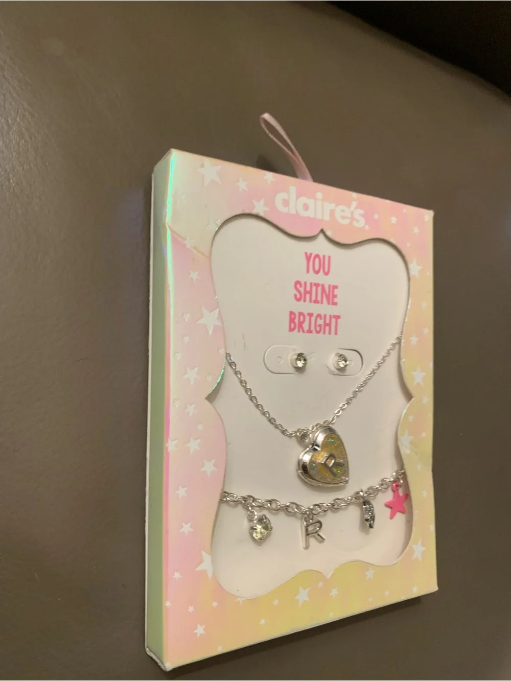 Claires matching locket