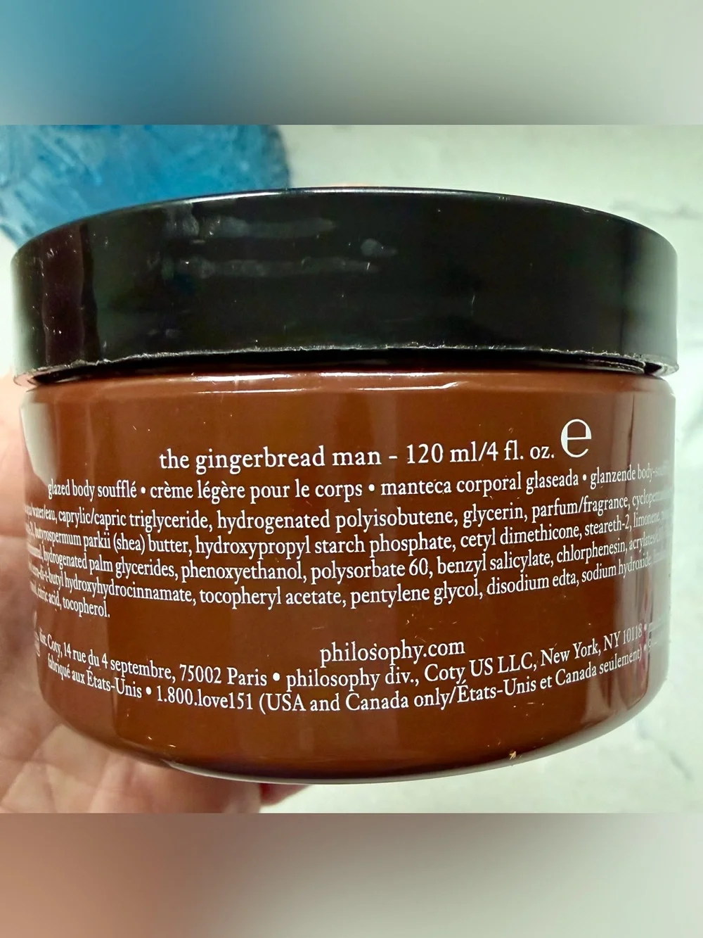 philosophy The Gingerbread Man shower gel & body soufflé