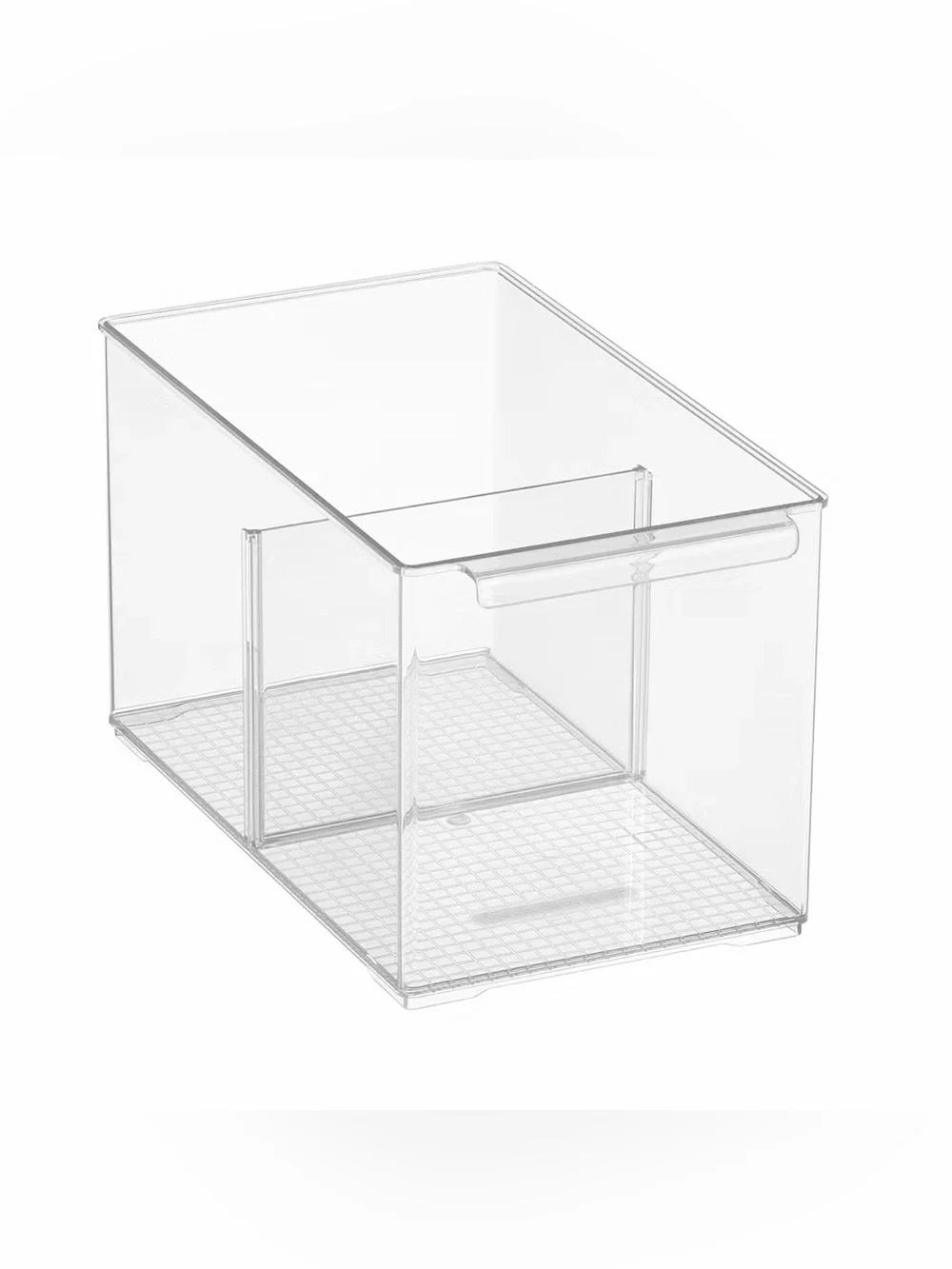 The Container Store Clear Stackable Storage Bins