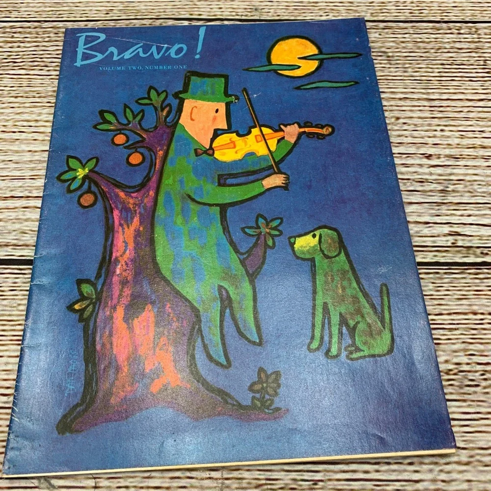 Bravo‎ Magazine Volume Two Number One 1962 Vintage Rare Collectible