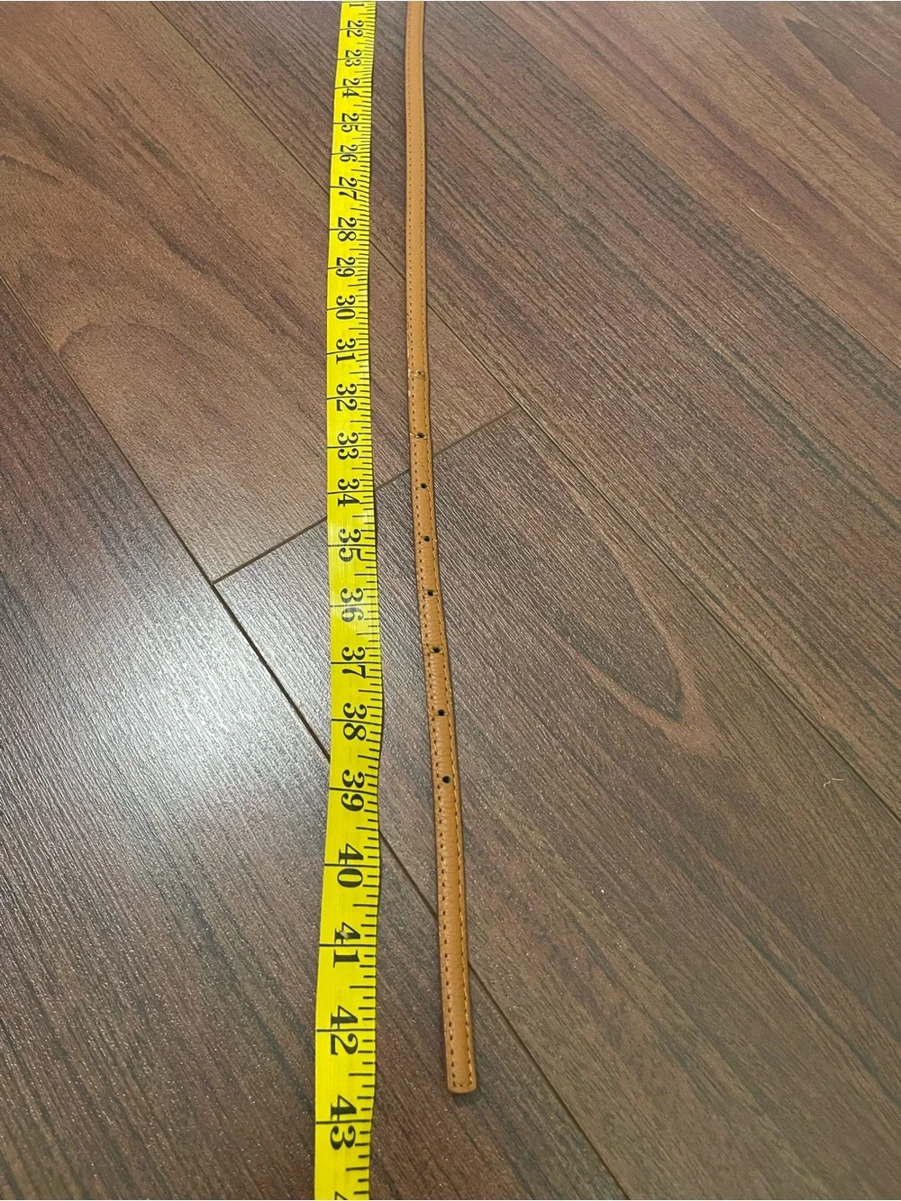 Vintage leather thin