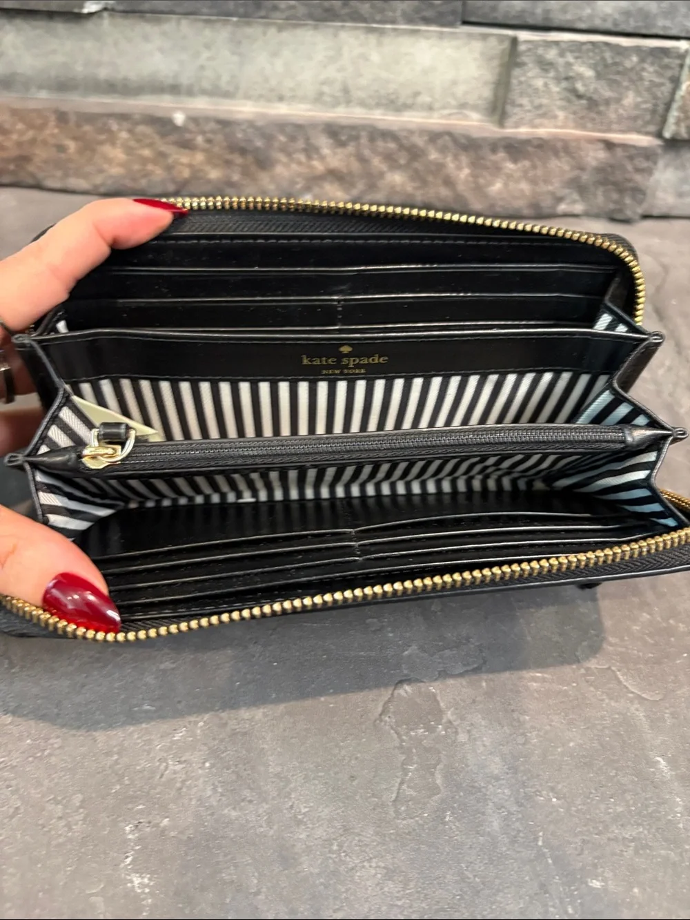 kate spade continental wallet