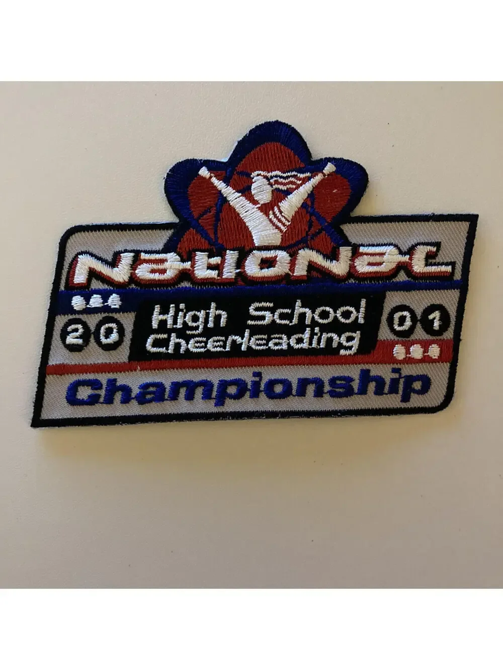 2001 National High School Cheerleading Championship Patch