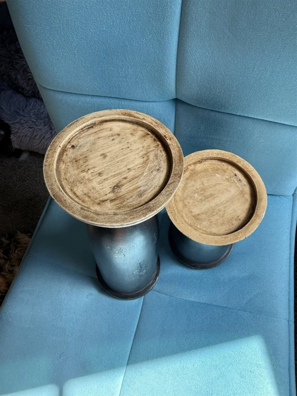 Unbranded wood candleholder