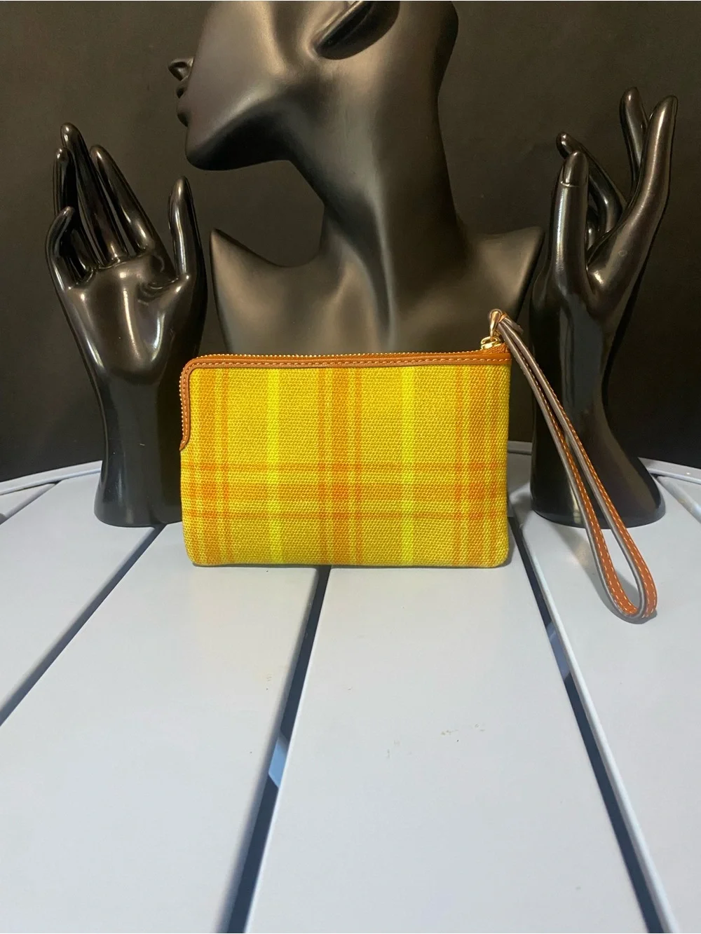 Coach wristlet pouch