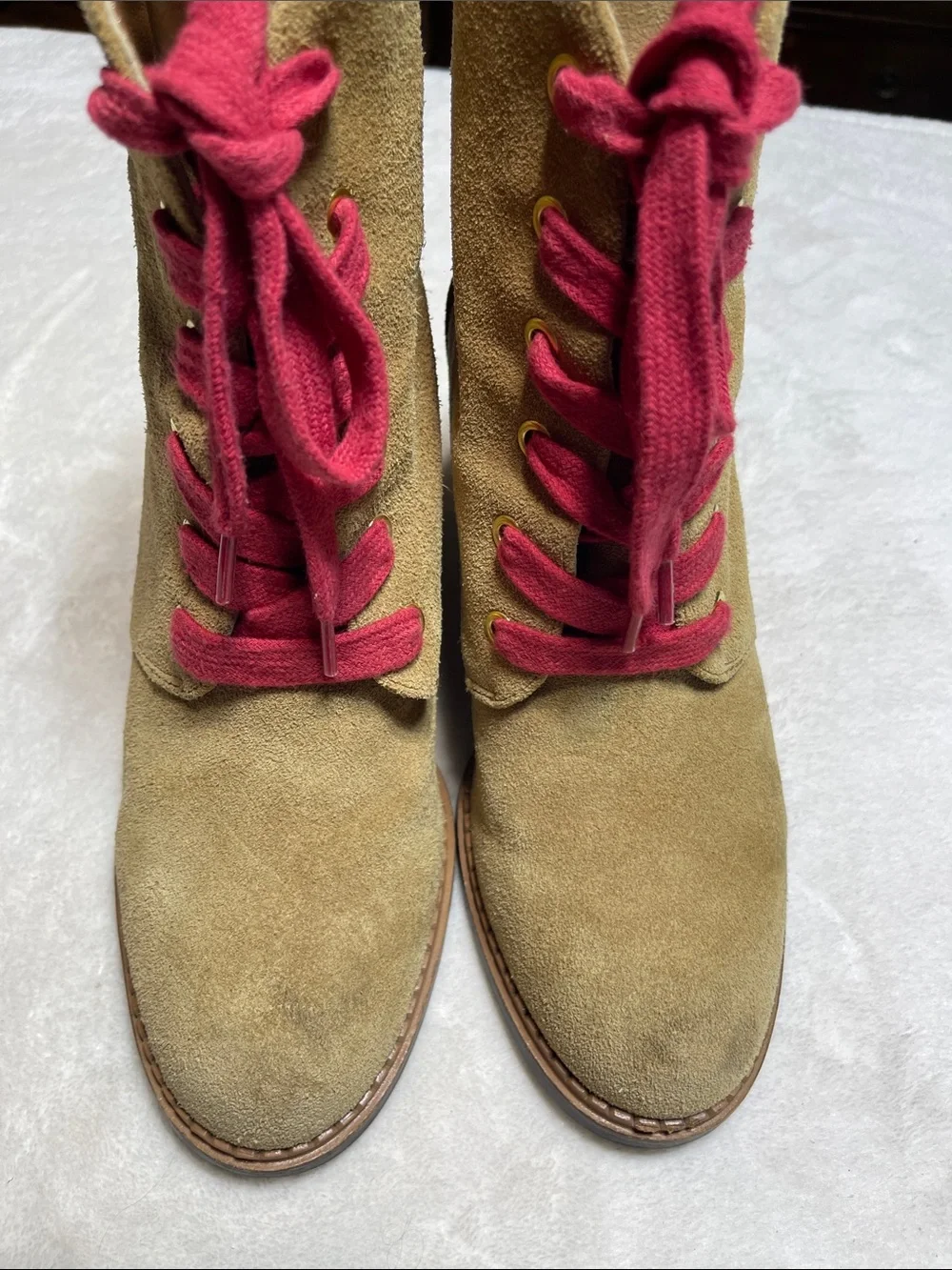 kate spade suede wedge