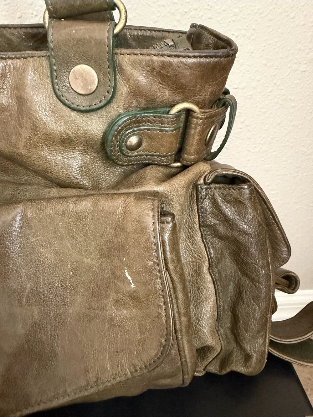 Kooba satchel olive