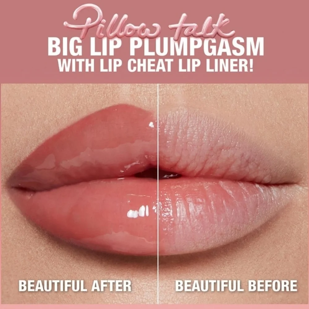 Charlotte Tilbury Pillow Talk Big Lip Plump Gasm: Fair/Medium, Full Size, NWOB