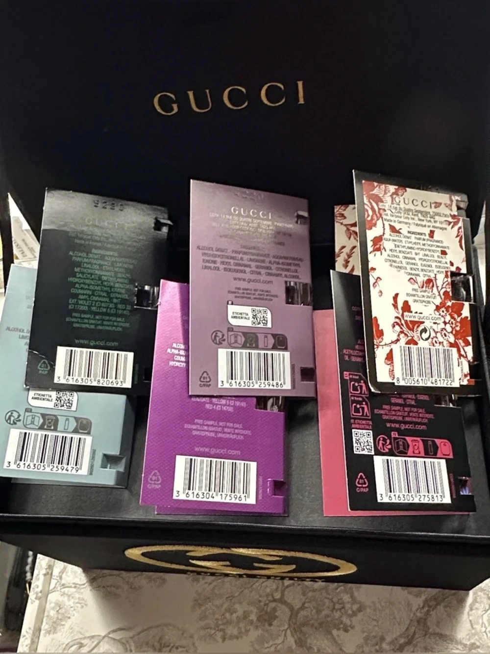 Gucci black gold