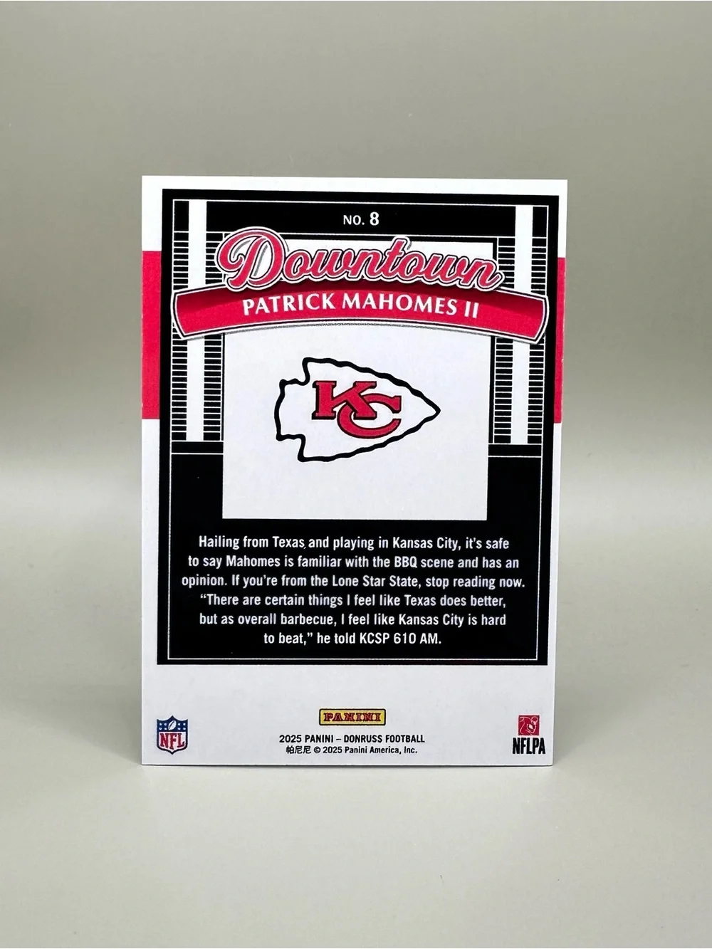 Panini patrick mahomes