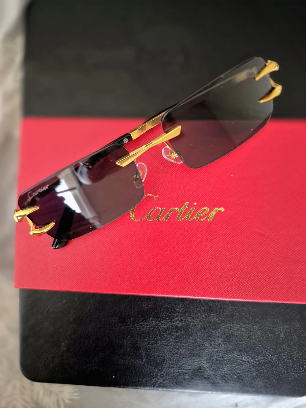 Cartier authentic rimless