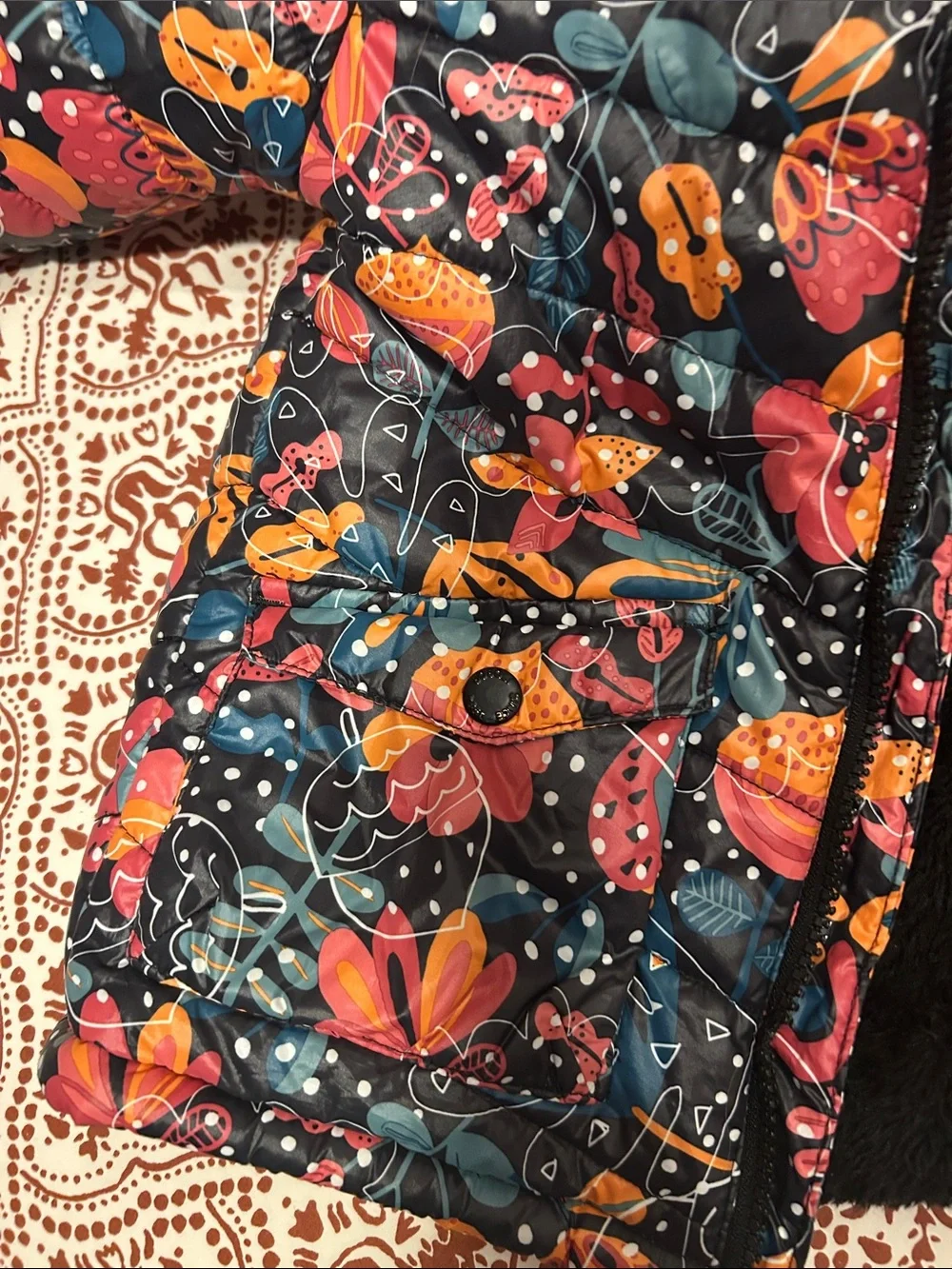 Boboli quilted hooded