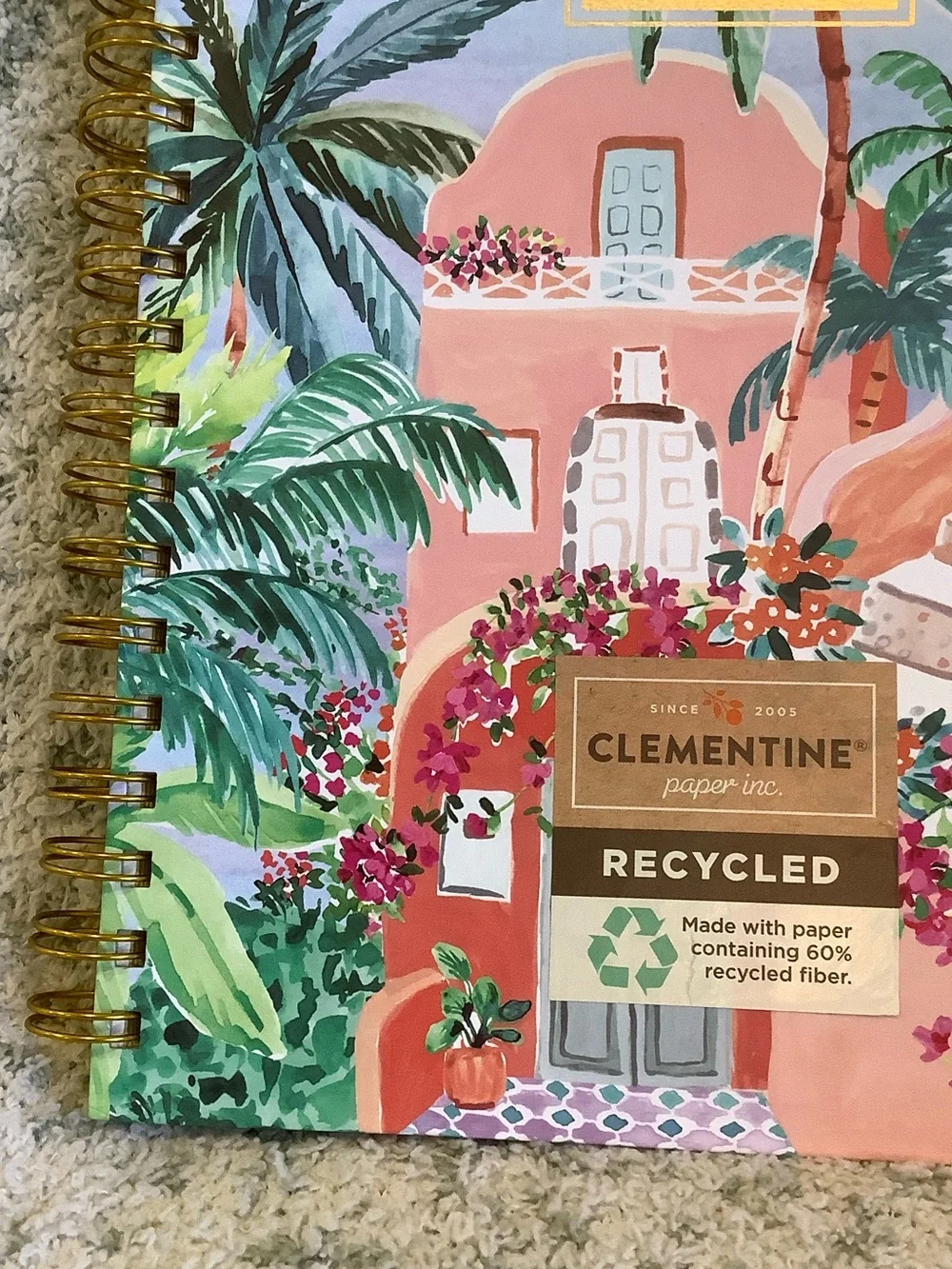 Clementine label 50” hard