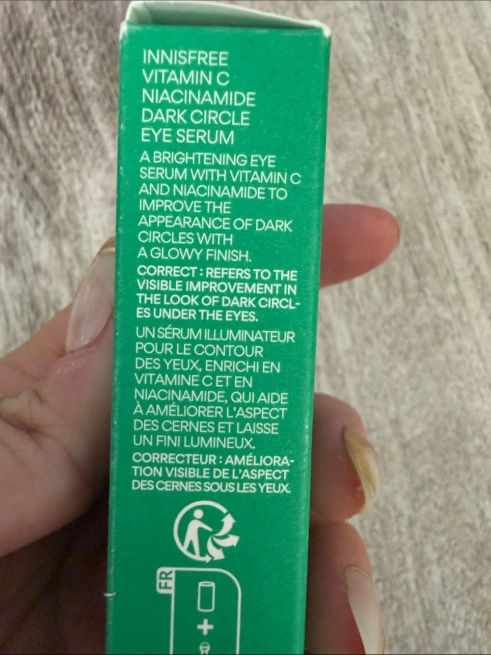 InnIsFree vitamin niacinamide