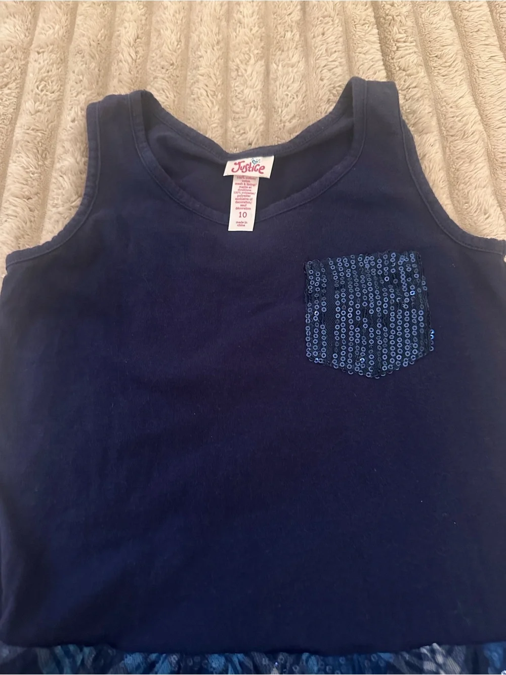 Justice sleeveless dress
