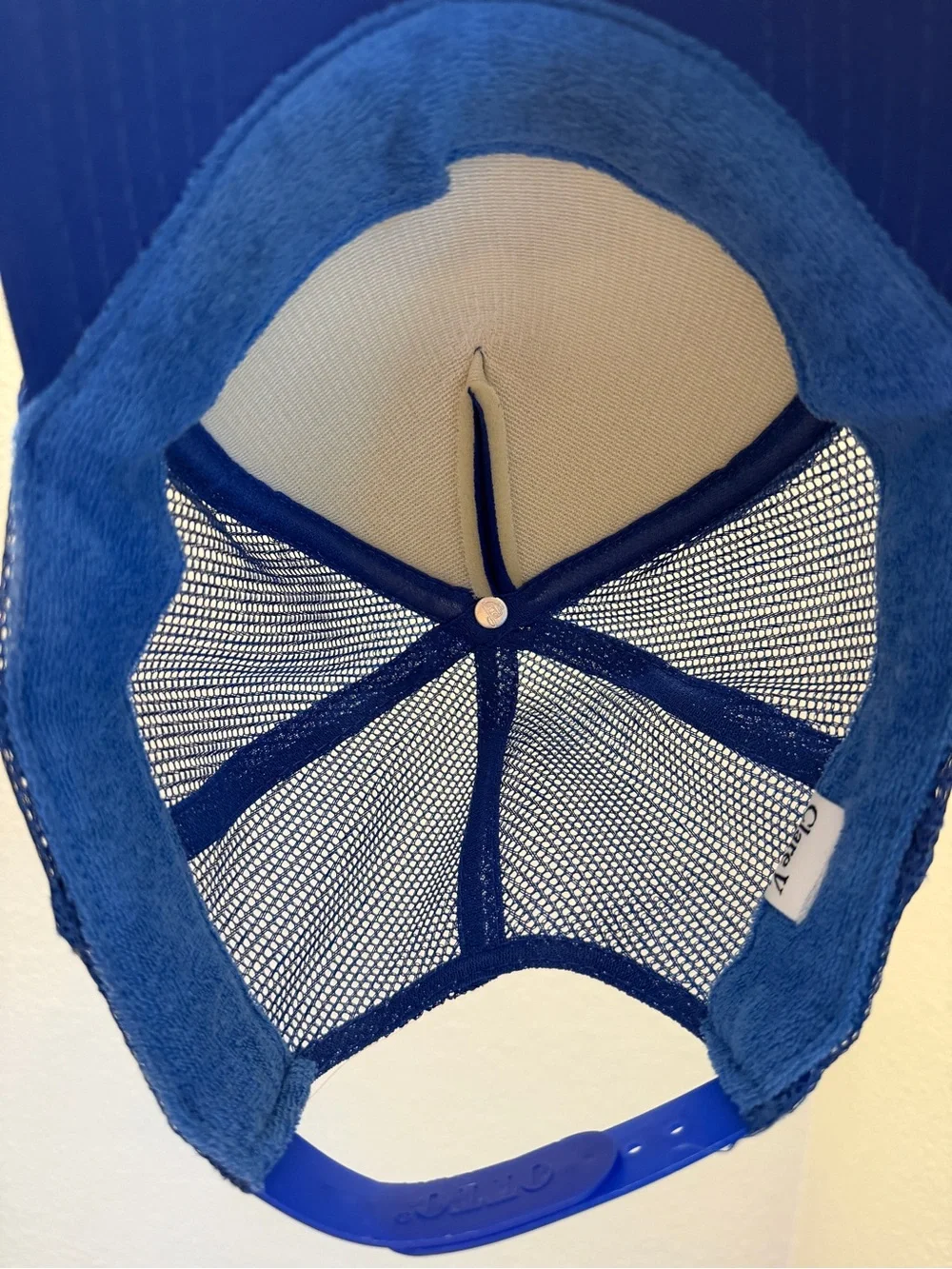 Clare V. bright cobalt