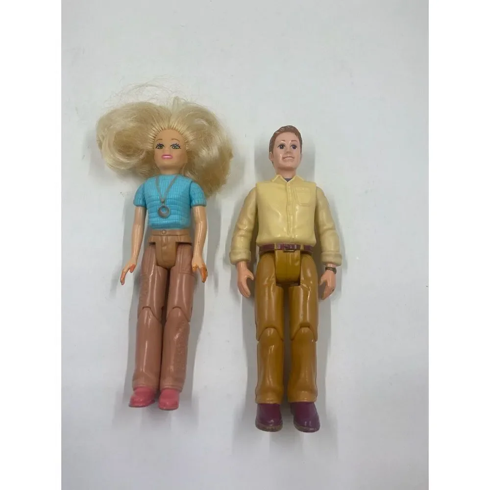 Fisher Price Loving Family Dollhouse Figures Mother Father Doll Mom Dad 2006