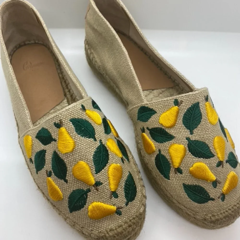 Anthropologie (Castaner) Espadrille with Pears 38