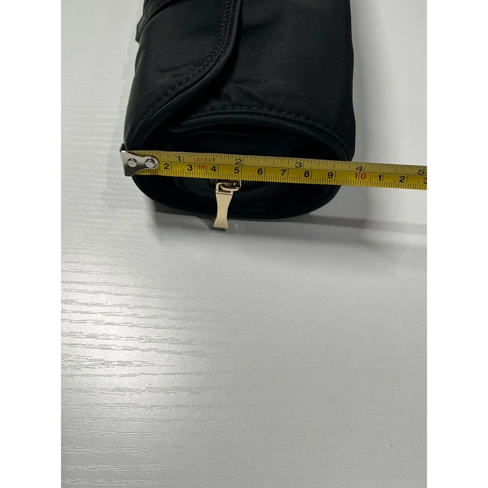 Kate Spade New York Black Nylon Travel Jewelry Roll Organizer PWRU5396