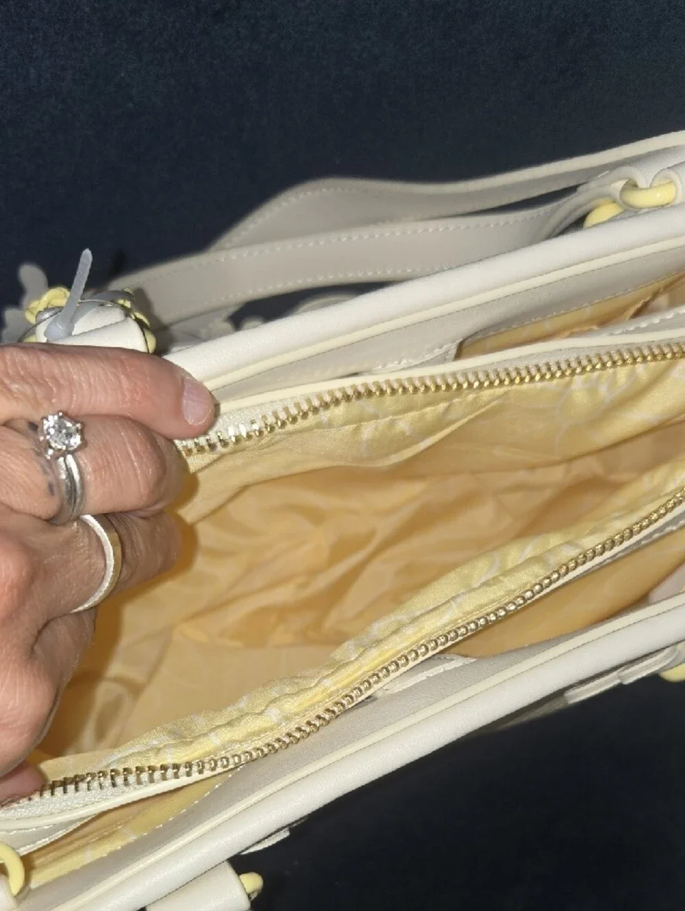 Betsey Johnson elegant cream