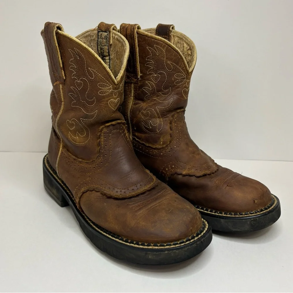 Ariat Fatbaby Kids Cowboy Boots Youth Western No Size Youth 5 ? Read Farm