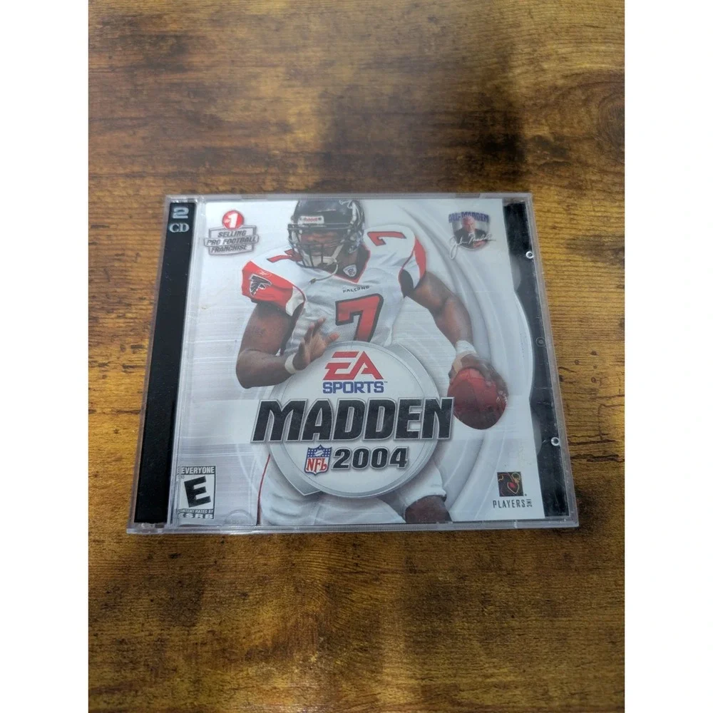 Madden NFL 2004 PC VIDEO GAME Michael Vick Cover 2 Disc