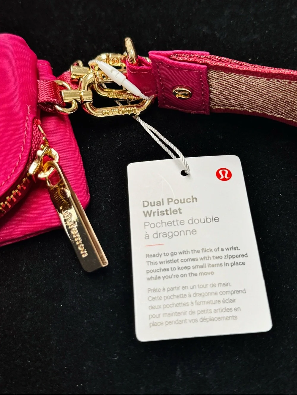 lululemon athletica compact wristlet