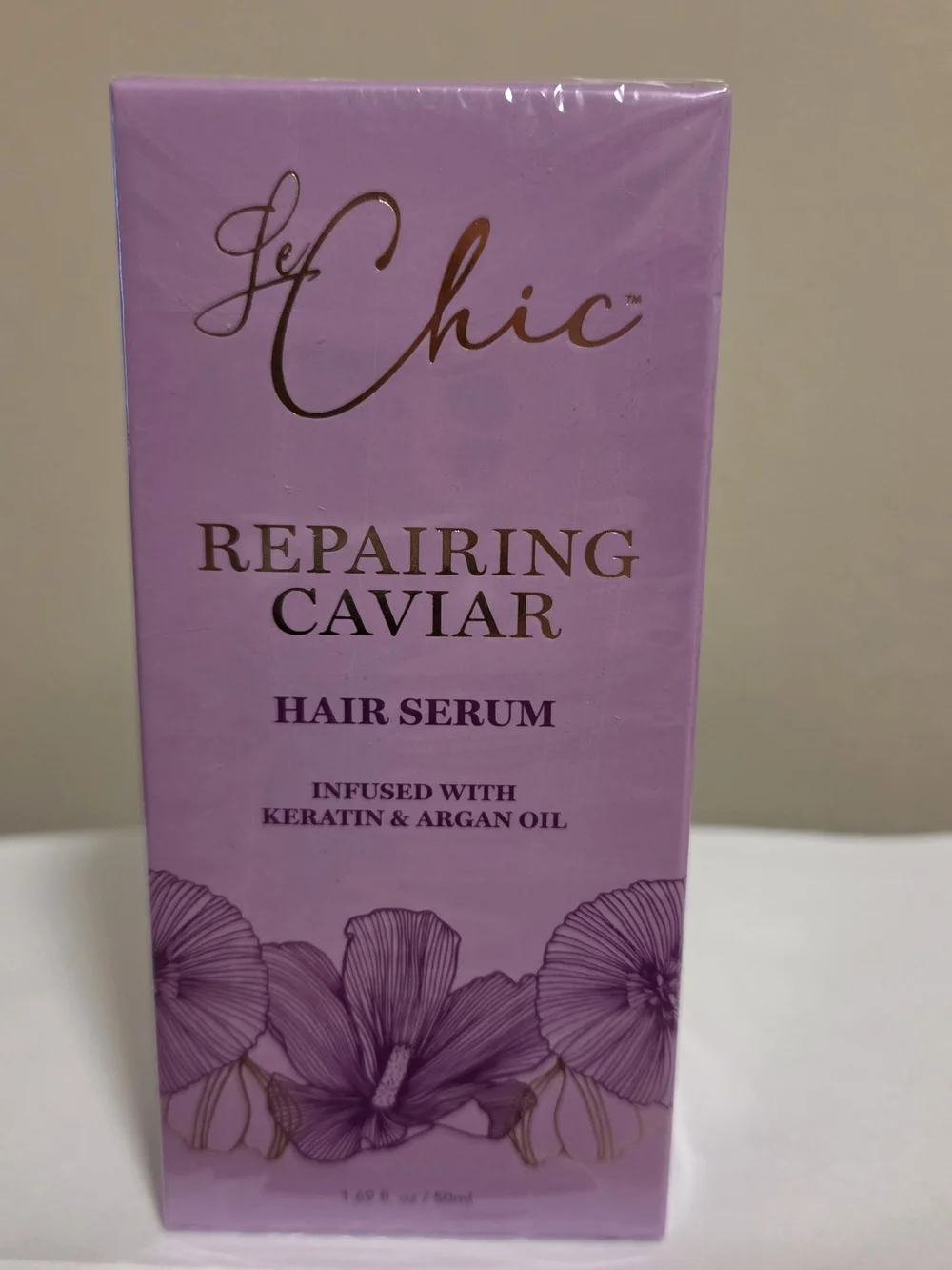 Le chic Repairing Caviar Hair Serum - Purple