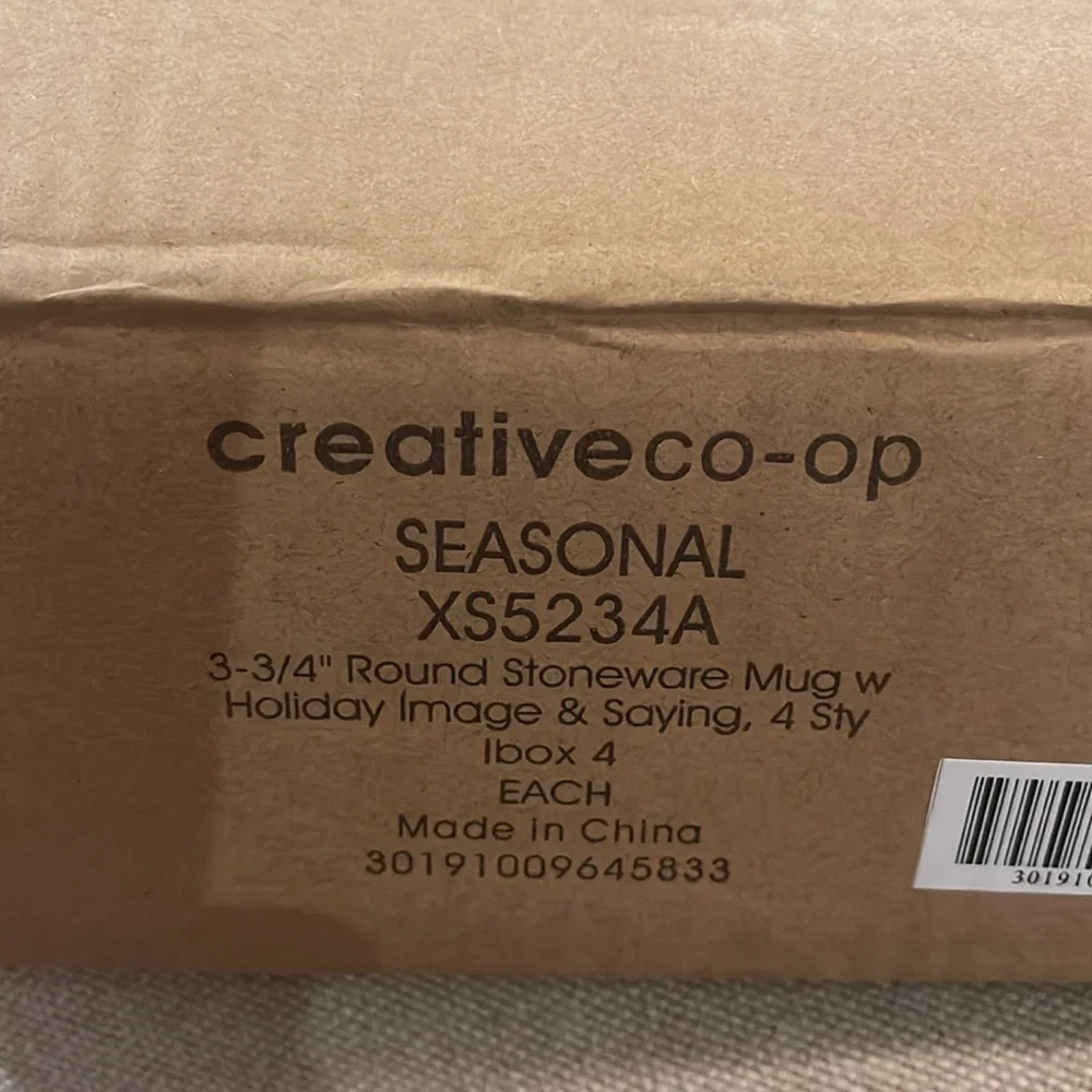 Creative Co-Op 12oz snowman