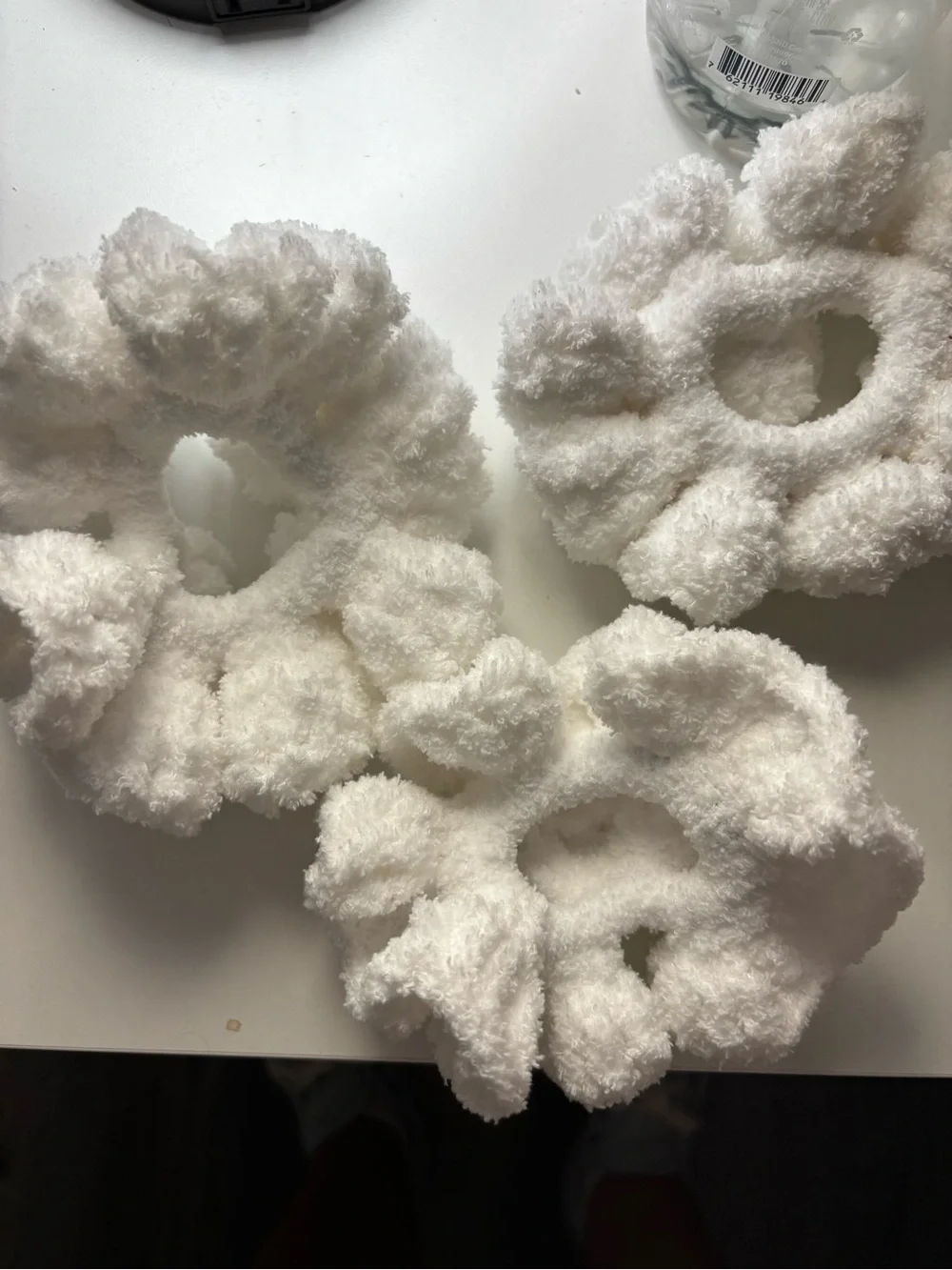 N/A crocheted scrunchies