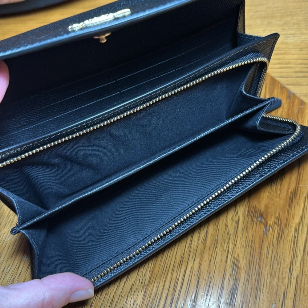 Coach slim envelope