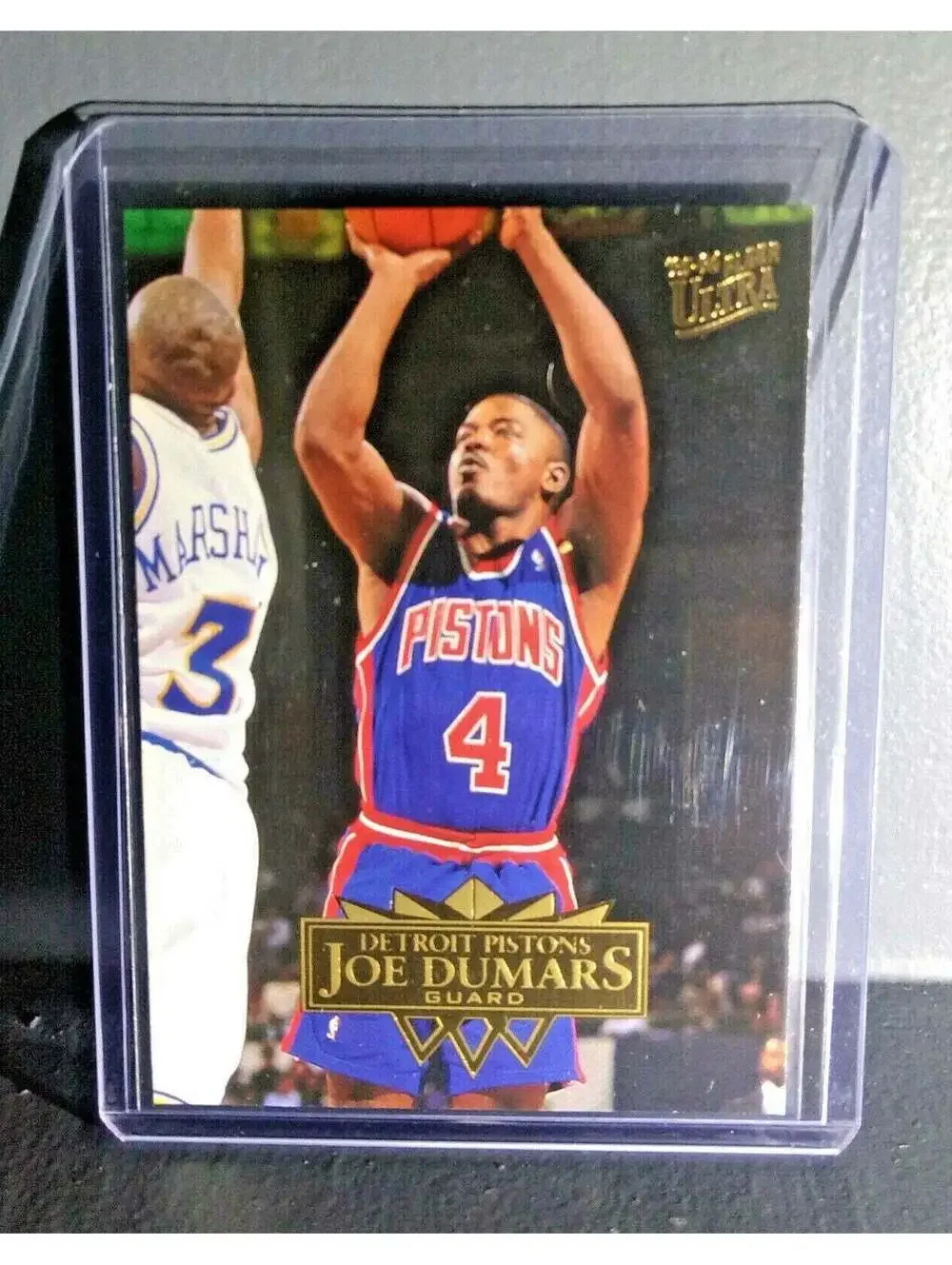 1995-96 Joe Dumars Fleer Ultra #51 Basketball Card