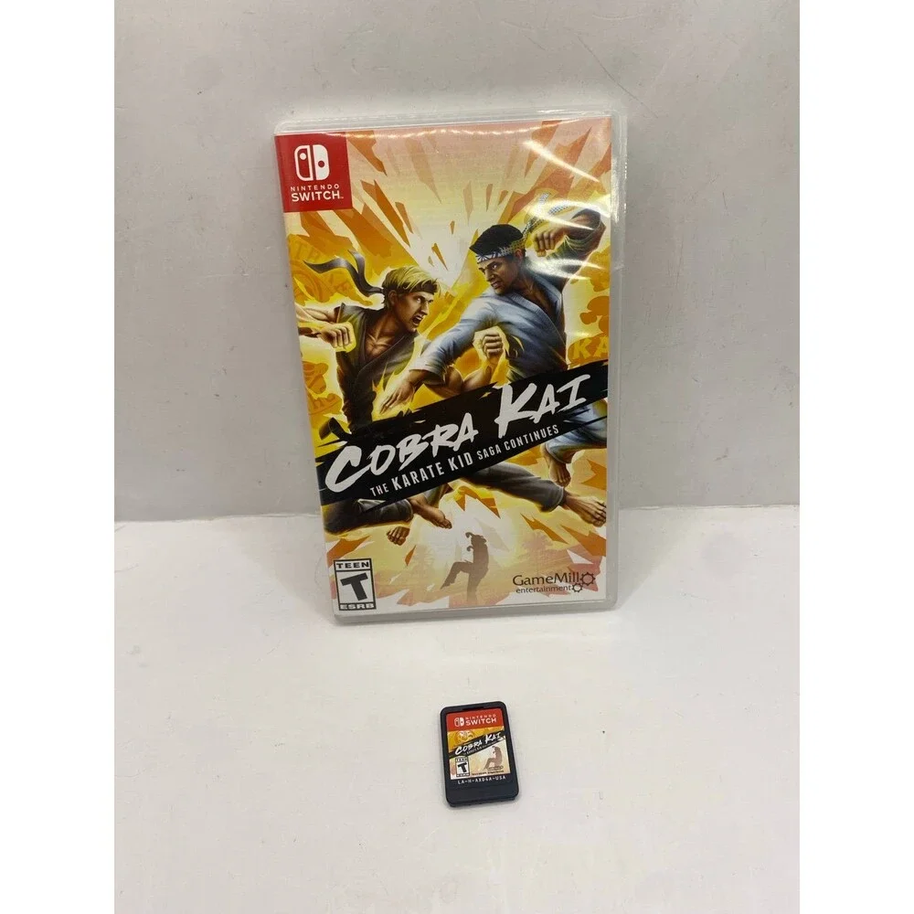 Cobra Kai Karate Kid Saga  Nintendo Switch CIB Complete Tested