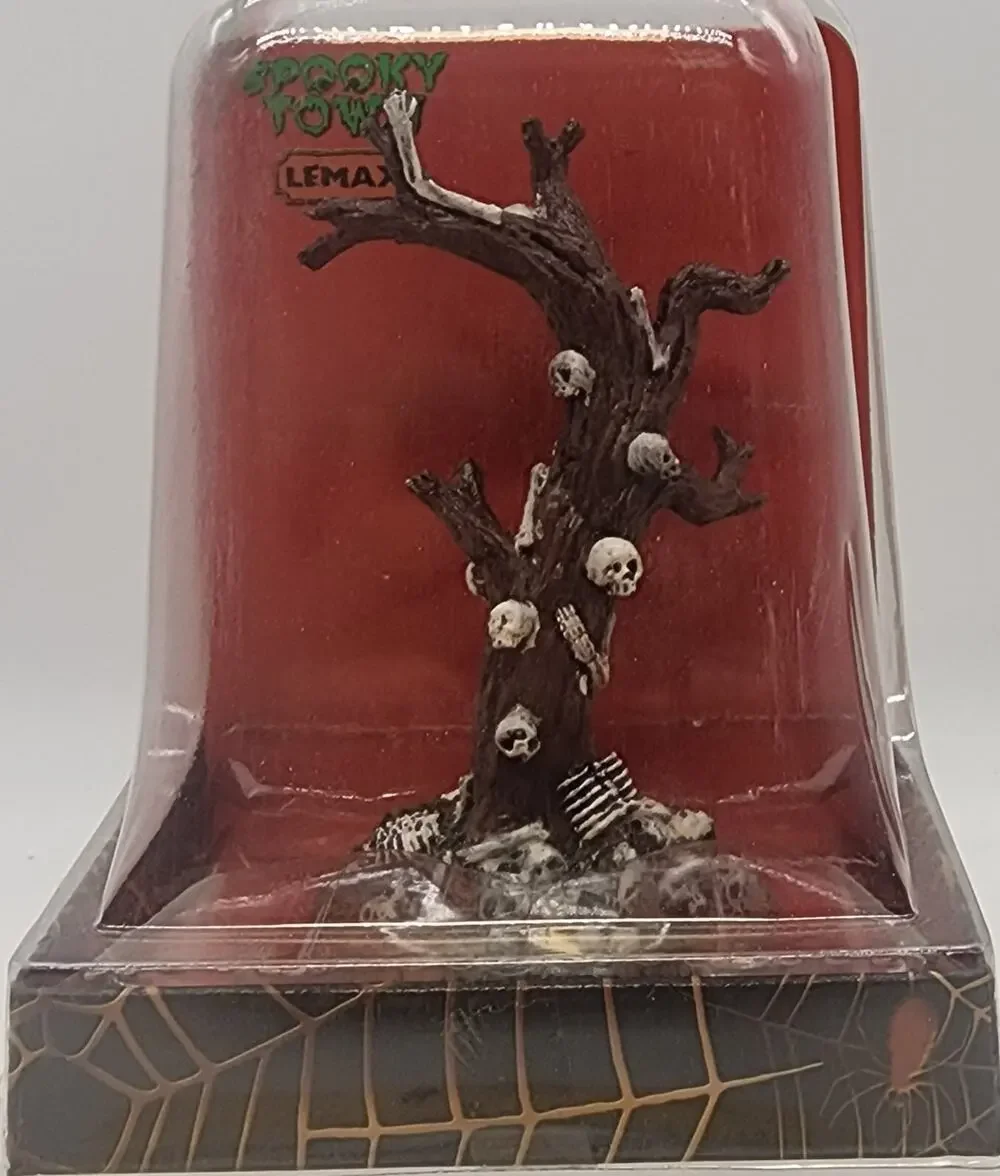 2013 Lemax 33003 SKELETON TREE Spooky Town Table Accent Halloween Decor New