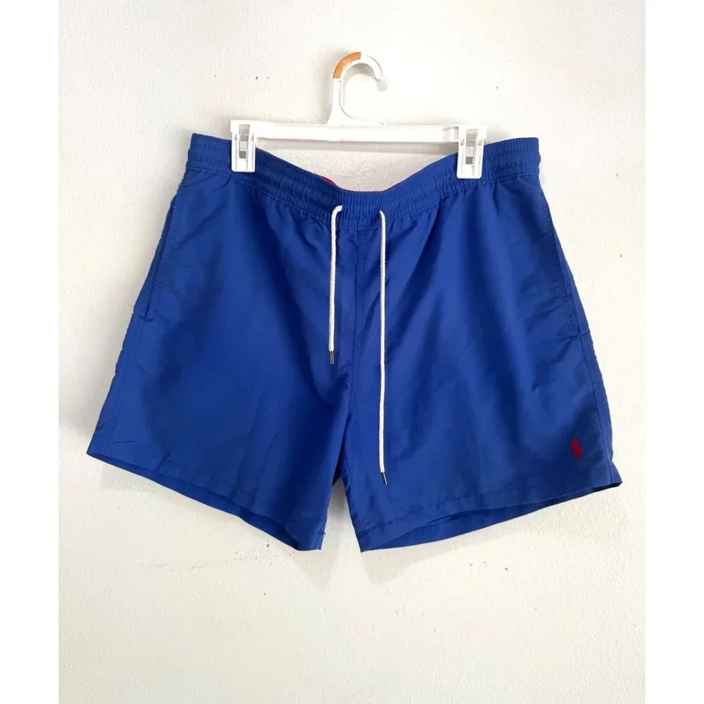 Polo Ralph Lauren shorts swimming trunk VTG summer water sports outdoors men L
