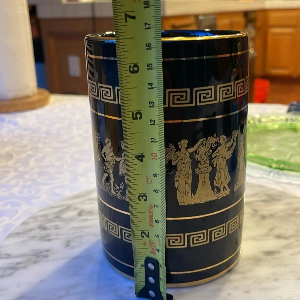 Source Unknown black vase