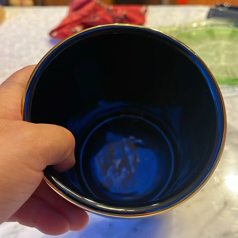 Source Unknown black vase