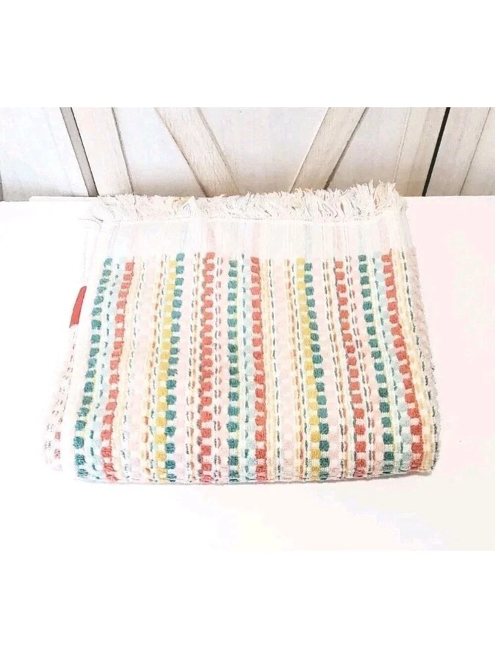 Opalhouse Bath Towel Coral Multi 100% Cotton 51
