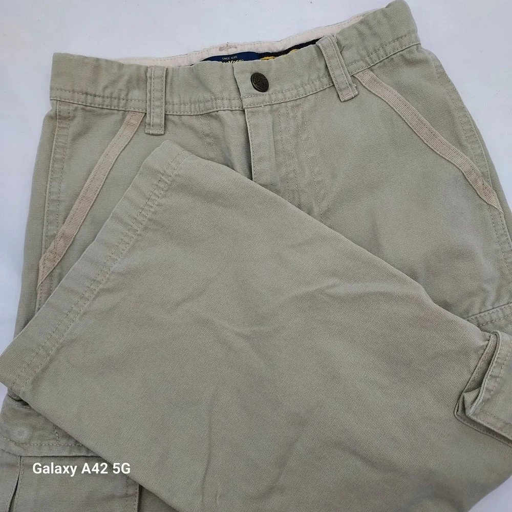 OshKosh B'gosh Cargo Pants Khaki Boys Size 6 Medium‎ Cotton