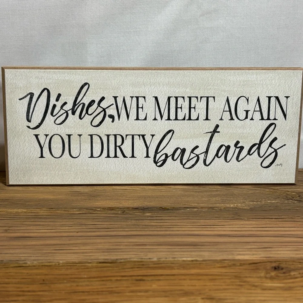Humorous‎ Kitchen Sign