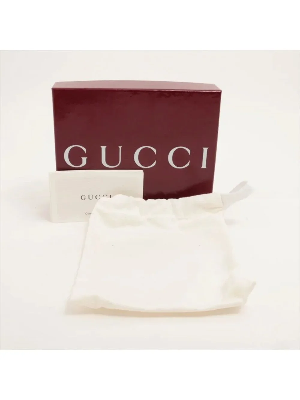 Gucci Yuko Higuchi Collaboration Double Bicolor Small Wallet Leather GG Supreme