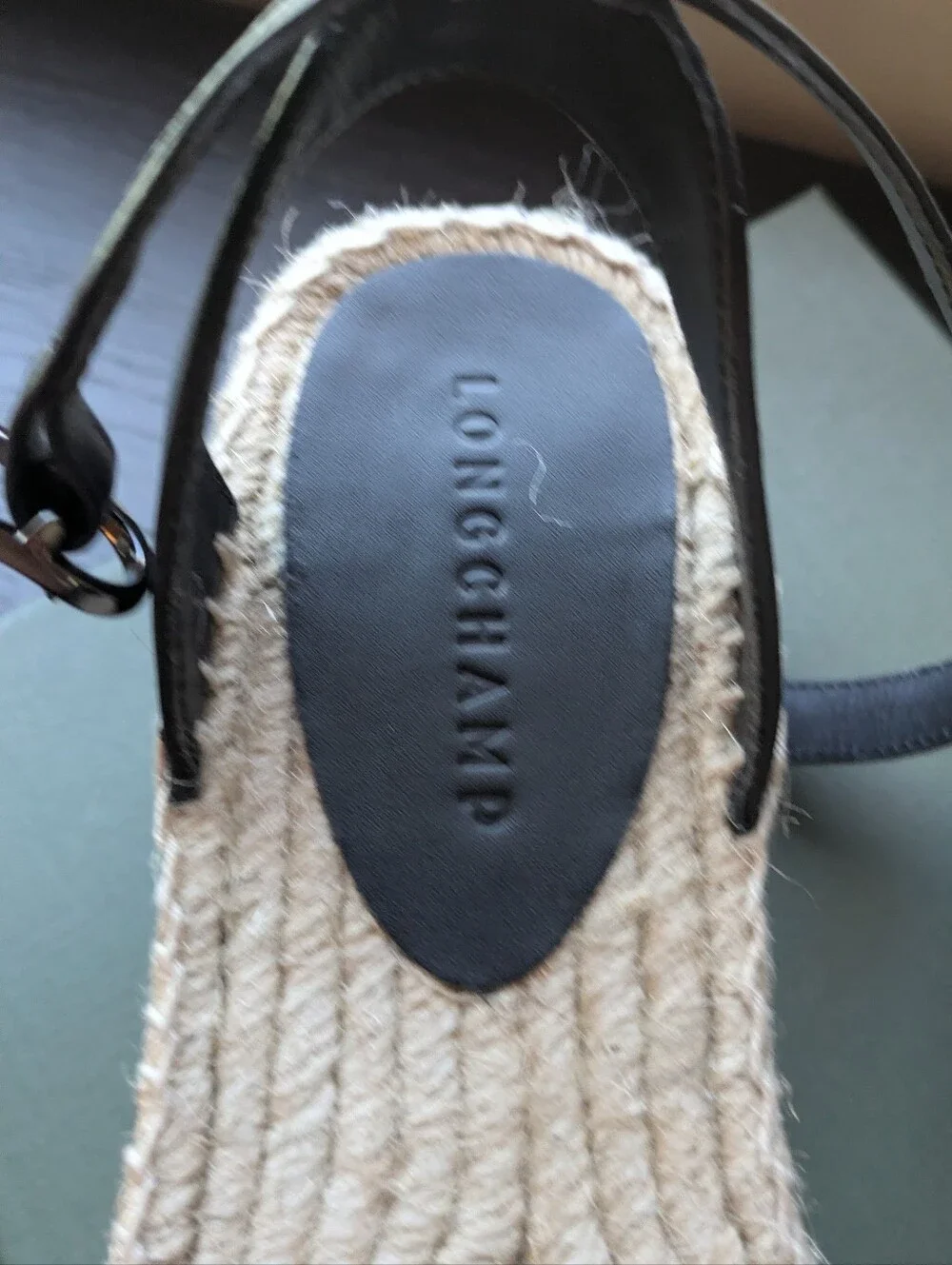 Longchamp espadrille sandals