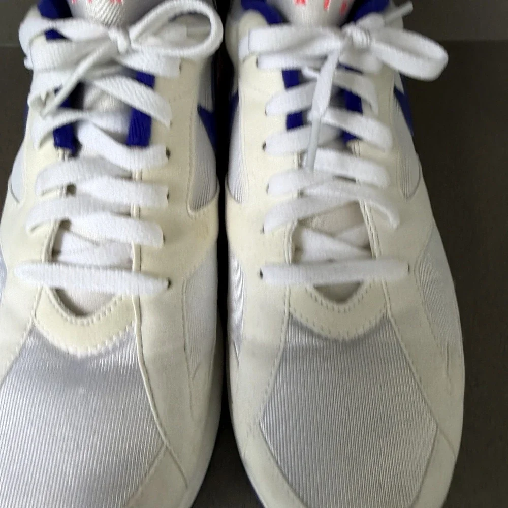 Nike Air Max 180 Ultramarine White Solar Red Men's Size 11 Sneakers 615287-100